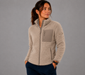 VESTE UNISEX SHERPA  BEIGE BRODE FLIGHT LEVEL