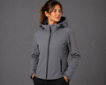 VESTE SOFTSHELL KYRA UNIS GRISE