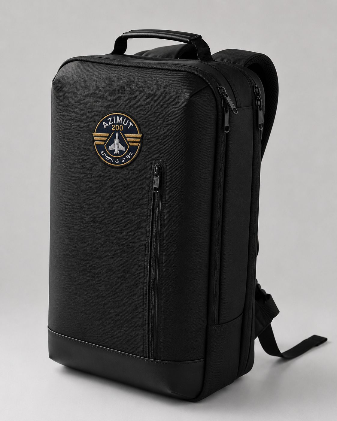 SAC A DOS BOSTON MO3226-04 NOIR  IMPRESSION AZIMUT 200