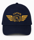 CASQUETTE KP195  MARINE BRODEE FLIGHT LEVEL