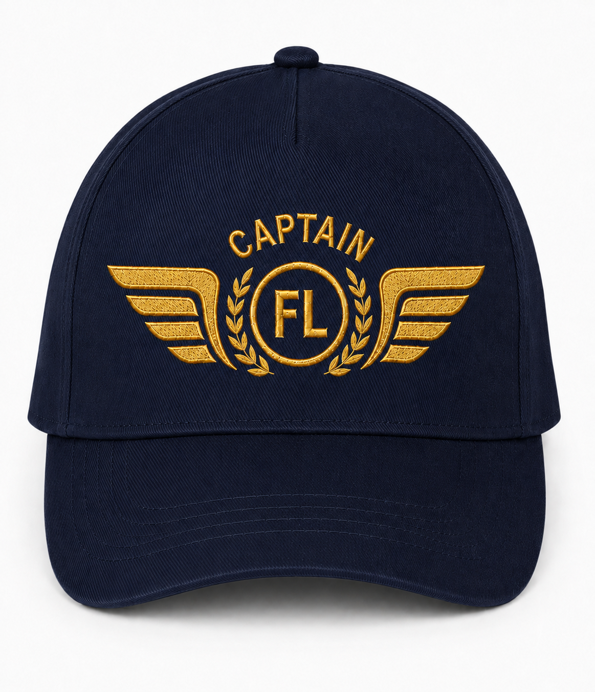 CASQUETTE KP195  MARINE BRODEE FLIGHT LEVEL