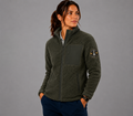 VESTE UNISEX SHERPA  KAKI  BRODE AZIMUT