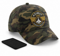 CASQUETTE B 638 CAMOUFLAGE  AVEC PATCH  AMOVILBLE BRODEE AZIMUT 200