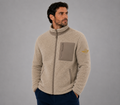 VESTE UNISEX SHERPA  BEIGE BRODE FLIGHT LEVEL