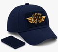 CASQUETTE B638 AVEC PATCH AMOVIBLE MARINE BRODEE FLIGHT LEVEL