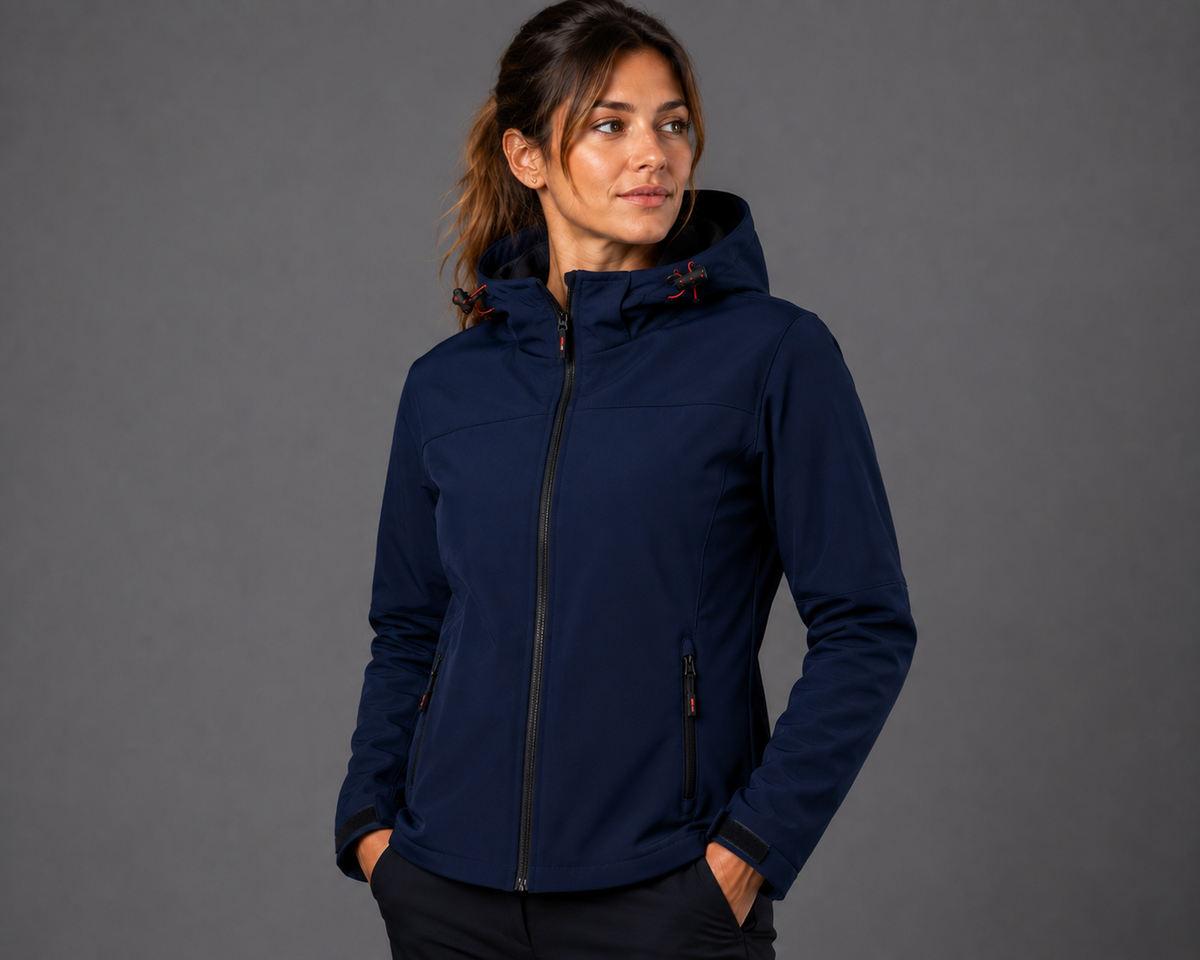VESTE SOFTSHELL KYRA UNIS MARINE