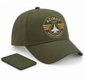 CASQUETTE B 638 KAKI  AVEC PATCH  AMOVILBLE BRODEE AZIMUT 200